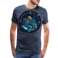 Thumbnail for Men's Magic Sagittarius Premium T-Shirt - heather blue