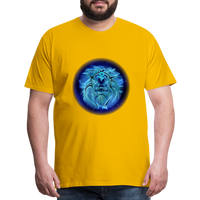 Thumbnail for Men's Leo Premium T-Shirt - sun yellow