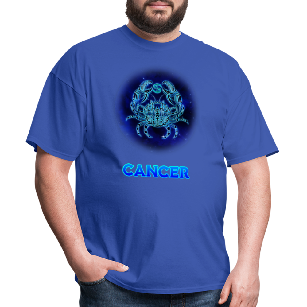 Men's Stellar Cancer Classic T-Shirt - royal blue