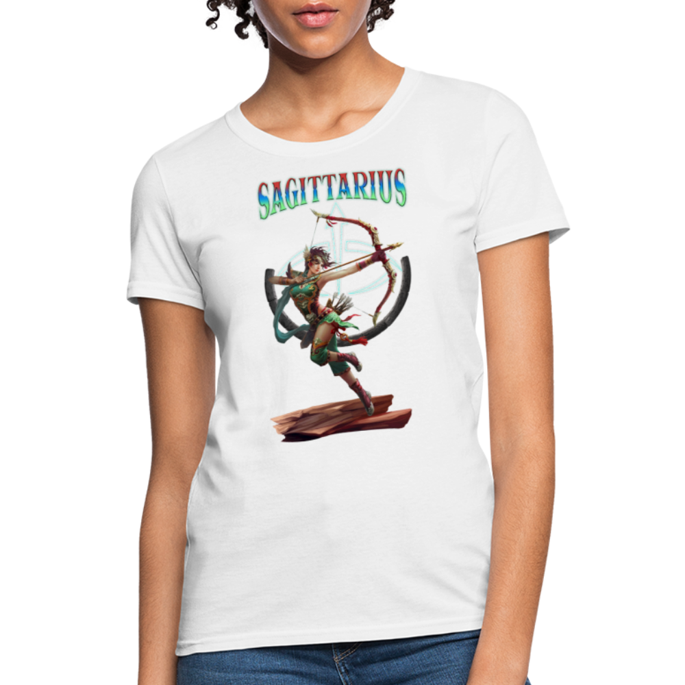 Astral Sagittarius Women's T-Shirt - white