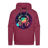 Thumbnail for Men’s Mystic Cancer Premium Hoodie - burgundy