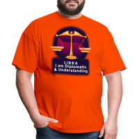 Thumbnail for Men's Glow Libra Classic T-Shirt - orange