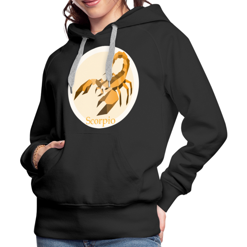 Women’s Mosaic Scorpio Premium Hoodie - black