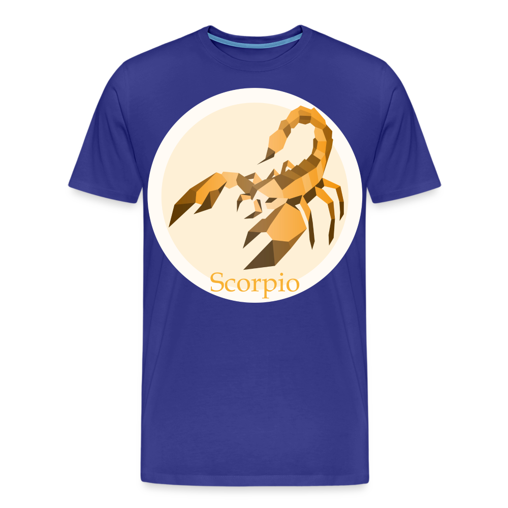 Men's Mosaic Scorpio Premium T-Shirt - royal blue