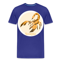 Thumbnail for Men's Mosaic Scorpio Premium T-Shirt - royal blue