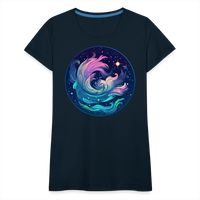 Thumbnail for Women’s Magic Aquarius Premium T-Shirt - deep navy