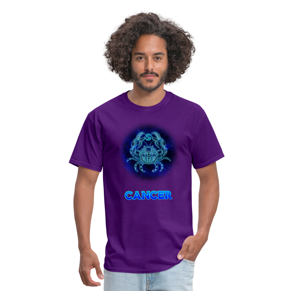 Men's Stellar Cancer Classic T-Shirt - purple