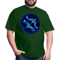 Thumbnail for Men's Stellar Sagittarius Classic T-Shirt - forest green