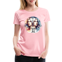 Thumbnail for Women’s Mythical Gemini Premium T-Shirt - pink