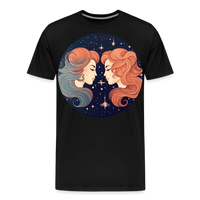 Thumbnail for Men's Mystic Gemini Premium T-Shirt - black