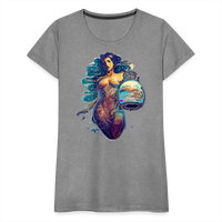 Thumbnail for Women’s Mythical Aquarius Premium T-Shirt - heather gray