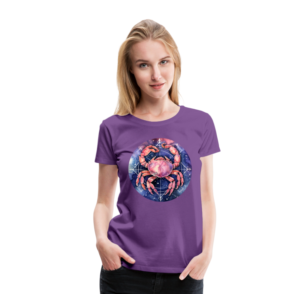 Women’s Mythical Cancer Premium T-Shirt - purple