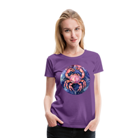 Thumbnail for Women’s Mythical Cancer Premium T-Shirt - purple