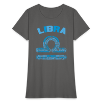 Thumbnail for Women's Power Words Libra T-Shirt - charcoal