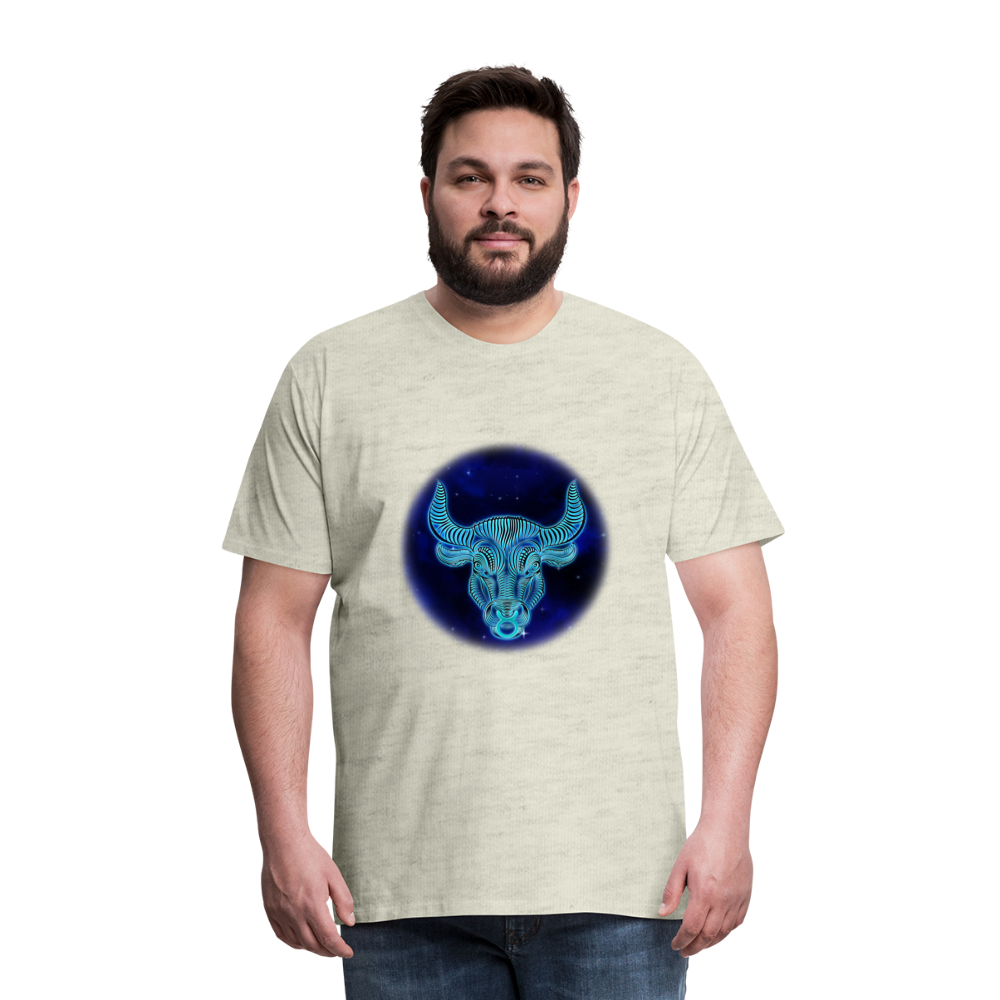 Men's Taurus Premium T-Shirt - heather oatmeal