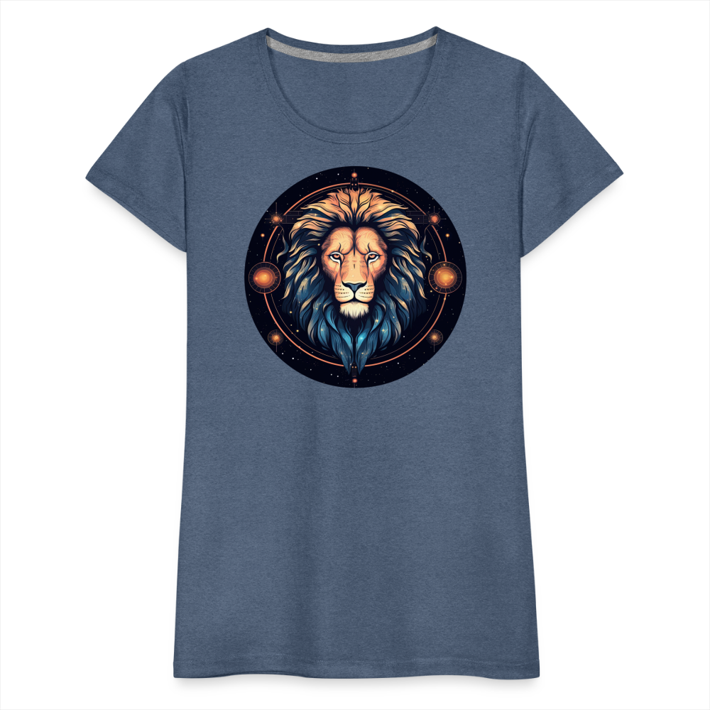 Women's Magic Leo Premium T-Shirt - heather blue