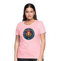 Thumbnail for Women's Mosaic Leo Premium T-Shirt - pink