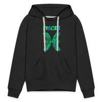 Thumbnail for Women's Power Words Pisces Premium Hoodie - black