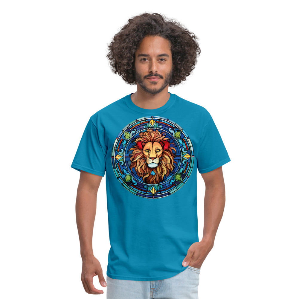 Men's Mosaic Leo Classic T-Shirt - turquoise