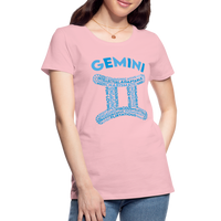 Thumbnail for Women's Power Words Gemini Premium T-Shirt - pink