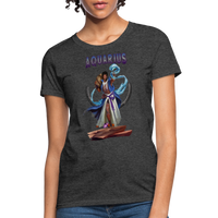 Thumbnail for Women's Astral Aquarius T-Shirt - heather black