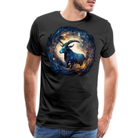 Thumbnail for Men's Mythical Capricorn Premium T-Shirt - black