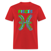 Thumbnail for Men's Power Words Pisces Classic T-Shirt - red