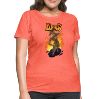 Thumbnail for Women's Aries Narihndrab T-Shirt - heather coral