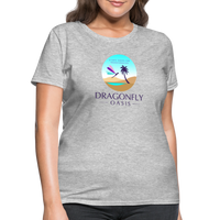 Thumbnail for Women's Dragonfly Oasis V.1 Capricorn T-Shirt - heather gray