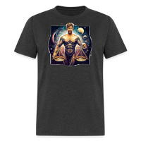 Thumbnail for Men's Mythical Libra Classic T-Shirt - heather black