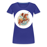 Thumbnail for Women’s Symbol Sagittarius Premium T-Shirt - royal blue