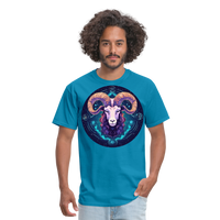 Thumbnail for Men's Magic Capricorn Classic T-Shirt - turquoise