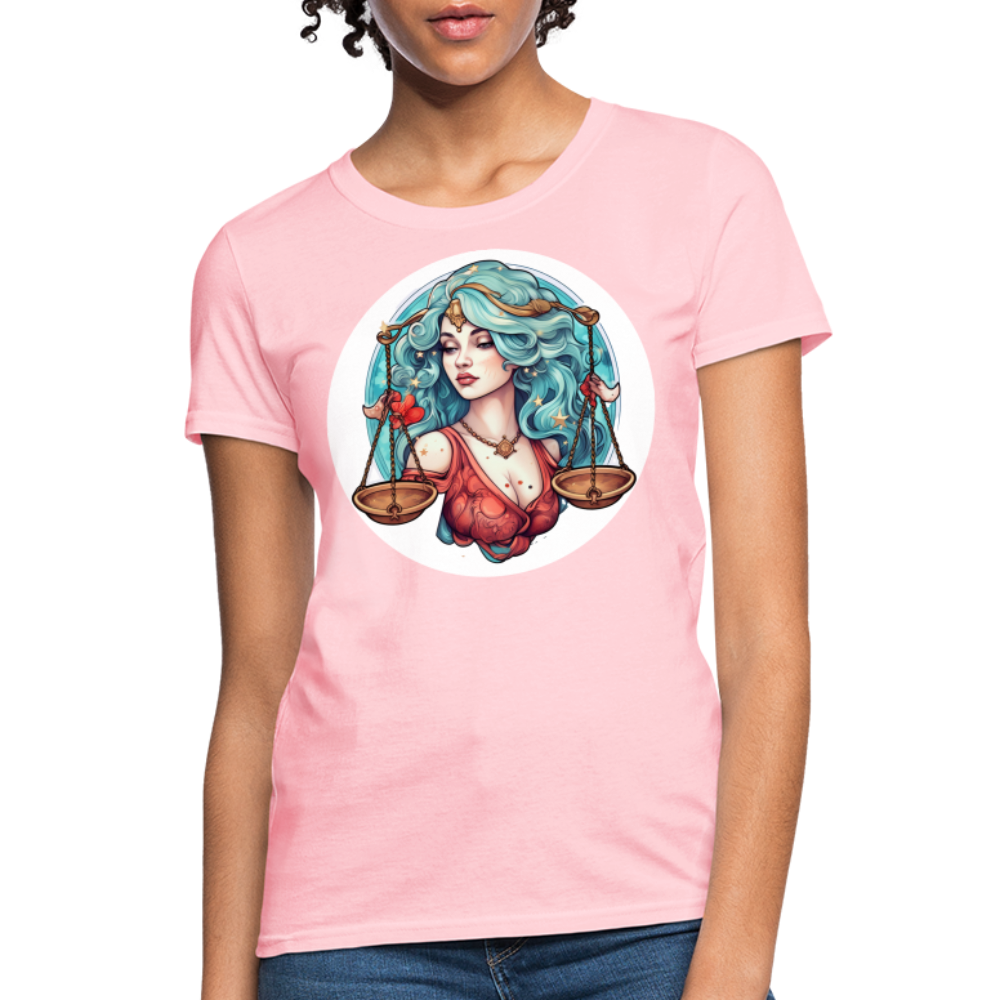 Women's Symbol Libra T-Shirt - pink