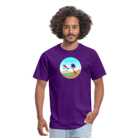 Thumbnail for Men's Dragonfly Classic T-Shirt - purple