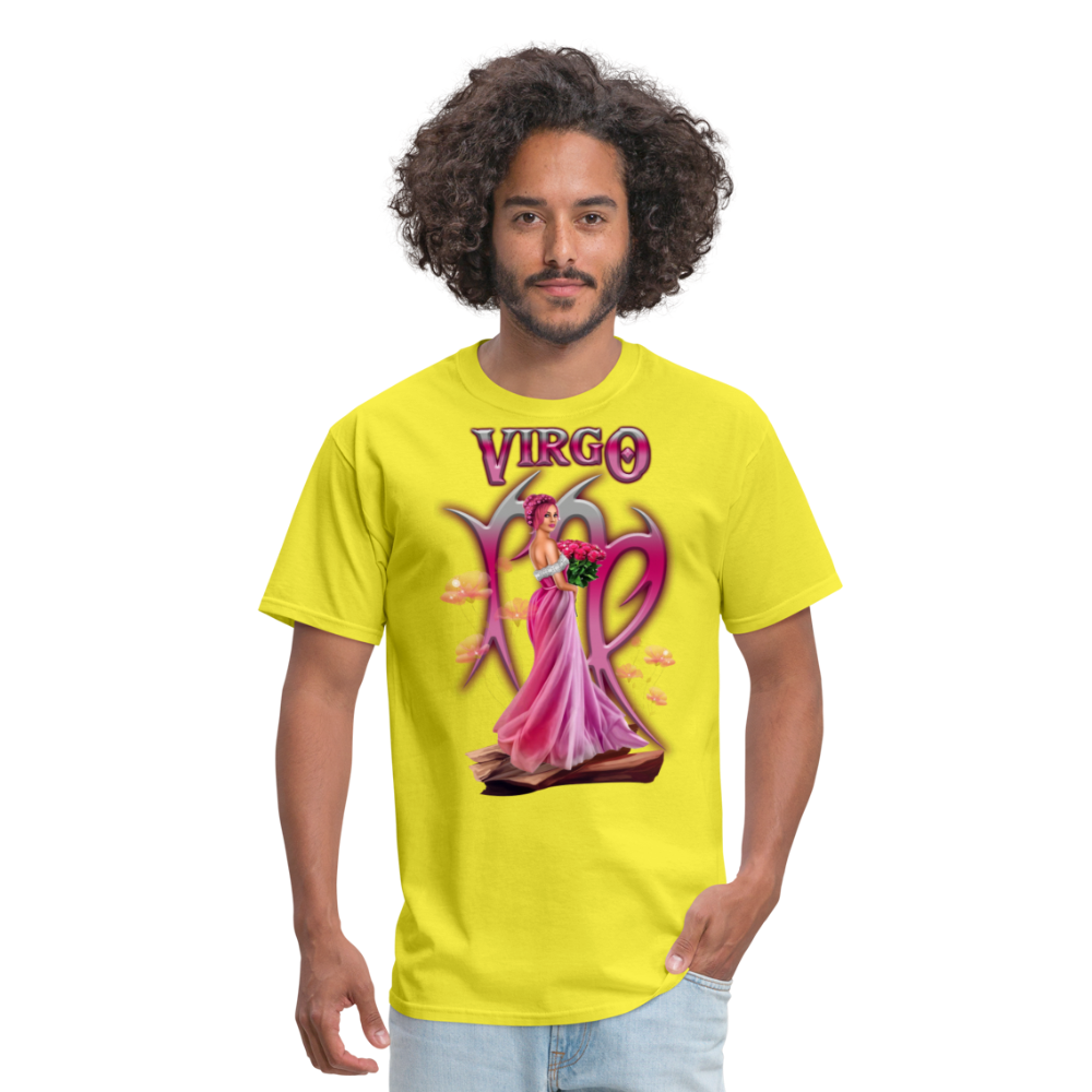 Men's Astral Virgo Classic T-Shirt - yellow