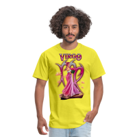 Thumbnail for Men's Astral Virgo Classic T-Shirt - yellow