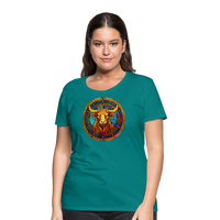 Thumbnail for Women’s Mosaic Taurus Premium T-Shirt - teal