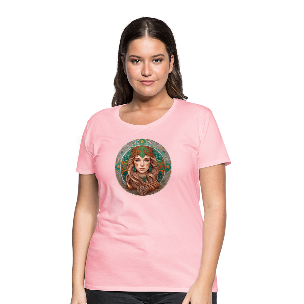 Women’s Mythical Virgo Premium T-Shirt - pink