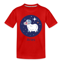 Thumbnail for Kid’s Bluey Aries Premium Organic T-Shirt - red