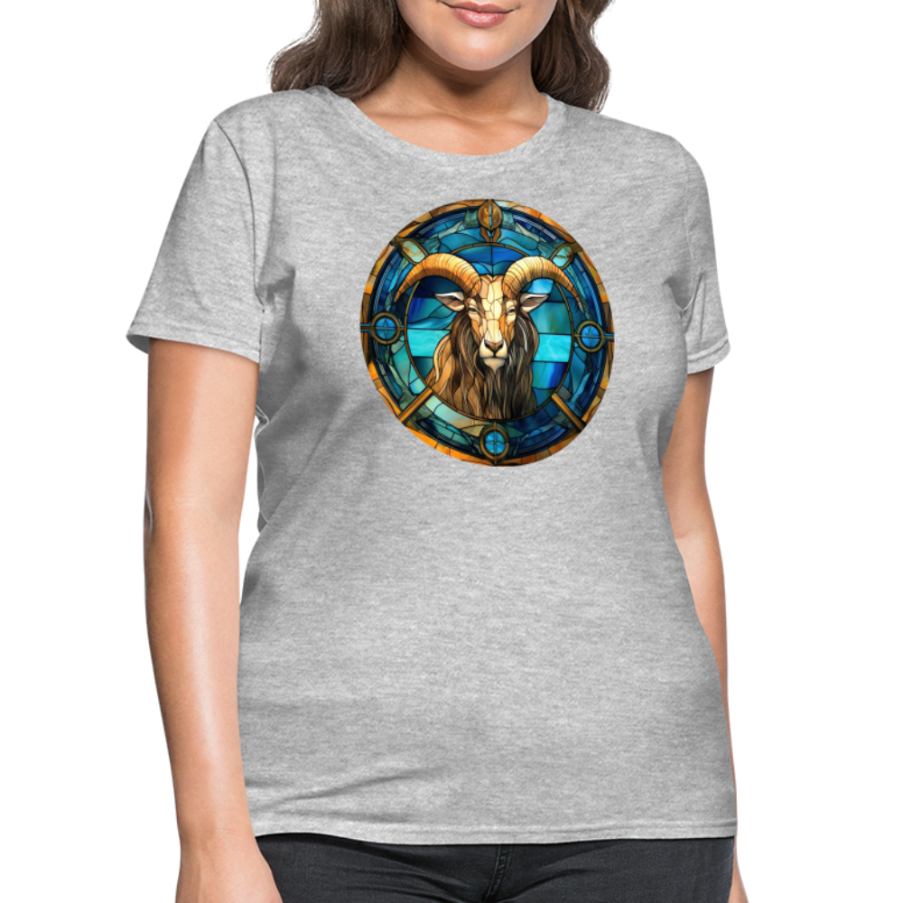 Women's Mosaic Capricorn T-Shirt - heather gray