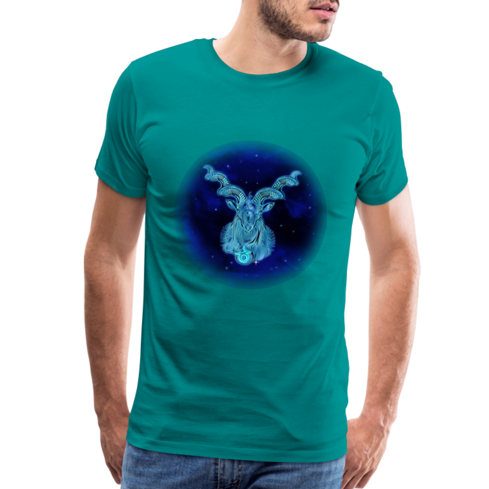 Men's Stellar Capricorn Premium T-Shirt - teal