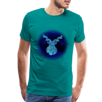 Thumbnail for Men's Stellar Capricorn Premium T-Shirt - teal