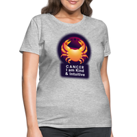 Thumbnail for Women's Glow Cancer T-Shirt - heather gray