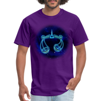 Thumbnail for Men's Stellar Libra Classic T-Shirt - purple