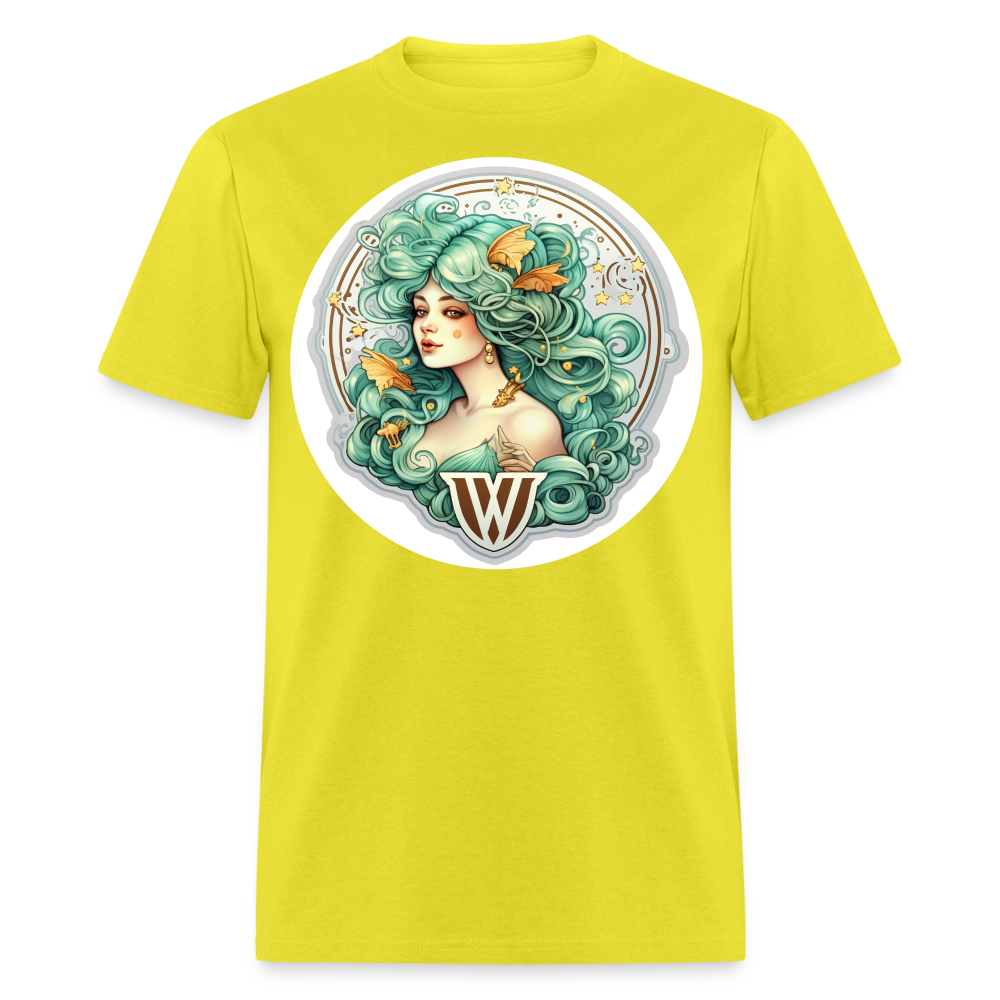 Men's Symbol Virgo Classic T-Shirt - yellow