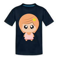 Thumbnail for Kid’s Bobbly Virgo Premium Organic T-Shirt - deep navy