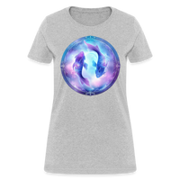 Thumbnail for Women's Classic Pisces T-Shirt - heather gray