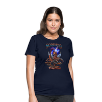 Thumbnail for Women's Astral Scorpio T-Shirt - navy