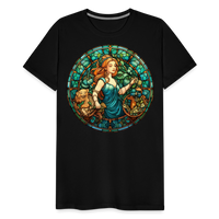 Thumbnail for Men's Mosaic Virgo Premium T-Shirt - black