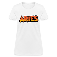 Thumbnail for Women's Aries New Design T-Shirt - white